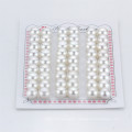 8-9mm Aaaa Button Round Half Drilled Matching Pairs Wholesale Freshwater Loose Pearl
